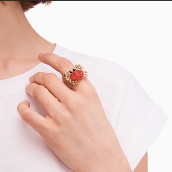 Kate Spade • Shore Thing Crab Ring - Picture 6 of 8